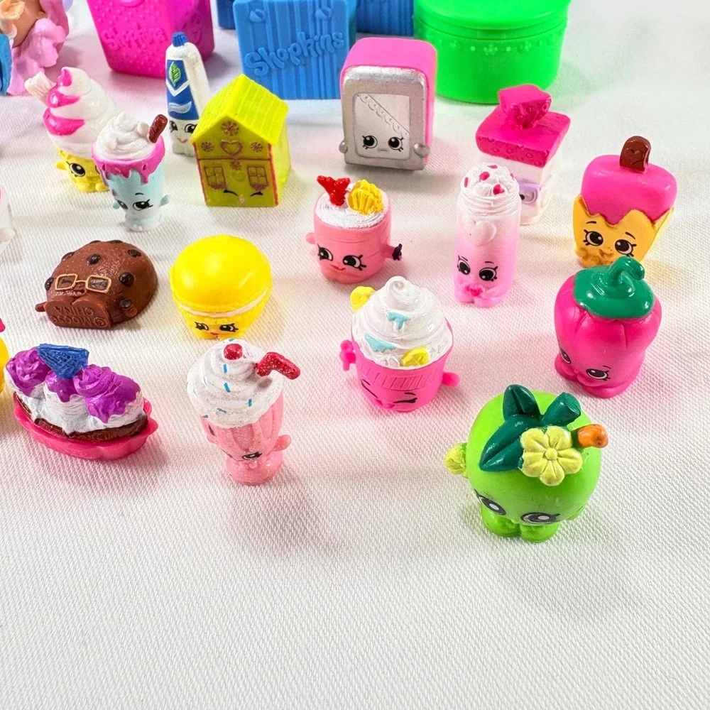 Shopkins Toy Mixed Lot‎ of 30+ Replacement Parts & Accessories
